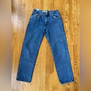 Levi's Blue Relaxed Fit Jeans with Contrast Stitching